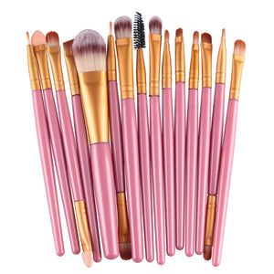 15Pcs Makeup Brushes Set