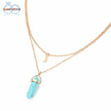 Opals Pendant Necklace