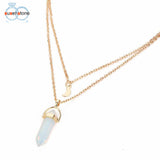 Opals Pendant Necklace