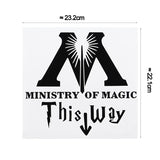 Ministry of Magic Bathroom Sticker