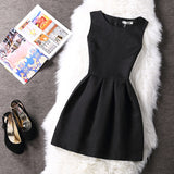 Sleeveless A-Line Vest Party Dress