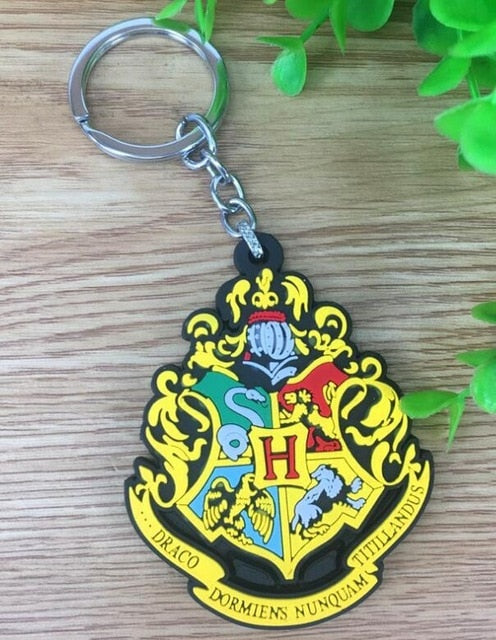 Hogwarts House Keychain