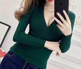 V Neck Cashmere Sweater