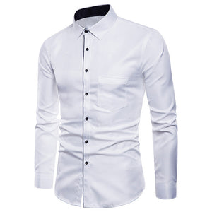 Long Sleeve Oxford Formal Dress Shirts