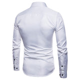 Long Sleeve Oxford Formal Dress Shirts