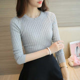 Ribbed Pullover Sweater