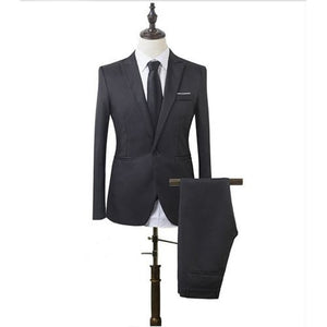 Men's Casual Slim Fit Suit