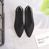 Soft-soled Pointed Toe Flats