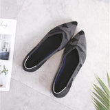 Soft-soled Pointed Toe Flats