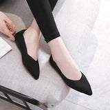 Soft-soled Pointed Toe Flats