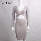 Bodycon Midi Bandage Dress