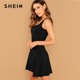 Fit And Flare Solid Dress