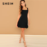 Fit And Flare Solid Dress