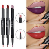 2 in 1 Lip Liner Lipstick Pencil