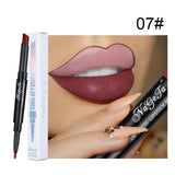 2 in 1 Lip Liner Lipstick Pencil