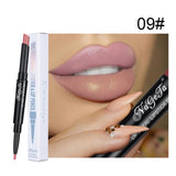 2 in 1 Lip Liner Lipstick Pencil