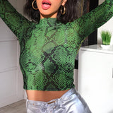 Snake Skin Mesh T-shirt