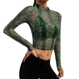 Snake Skin Mesh T-shirt