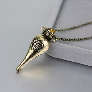 Felix Felicis Potion Bottle Necklace