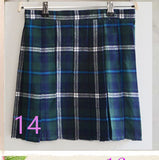 High Waist Short Pleated Skirt