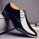 Men's Shinny PU Leather Shoes