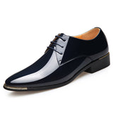 Men's Shinny PU Leather Shoes