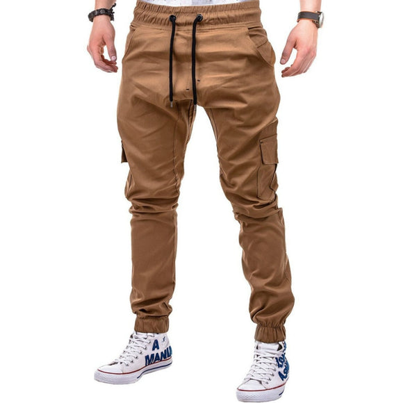 Drawstring Side Pocket Joggers