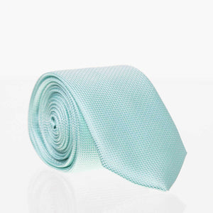 Aqua Green Woven Tie