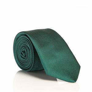 Emerald Green Woven Tie