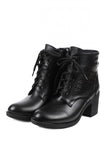 Women's Basic Heeled Boots