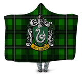 Slytherin Hooded Blanket